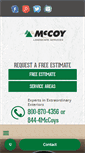 Mobile Screenshot of mccoylandscape.com